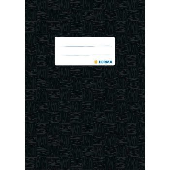 HERMA Heftschoner, DIN A5, aus PP, schwarz gedeckt