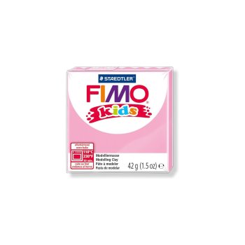 FIMO kids Modelliermasse, ofenhärtend, rosa, 42 g