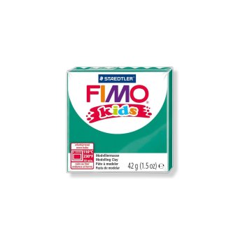 FIMO kids Modelliermasse, ofenhärtend, grün, 42 g