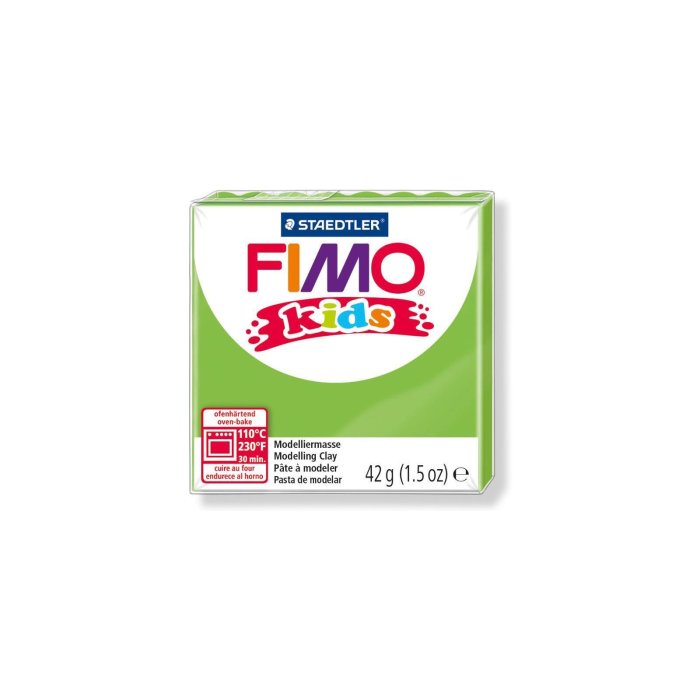 FIMO kids modelovacia hmota, tvrdnúca v rúre, 42 g - bledozelená