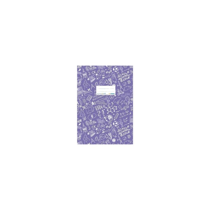 HERMA obal na zošity "Schoolydoo", A4, vyrobený z PP - fialový