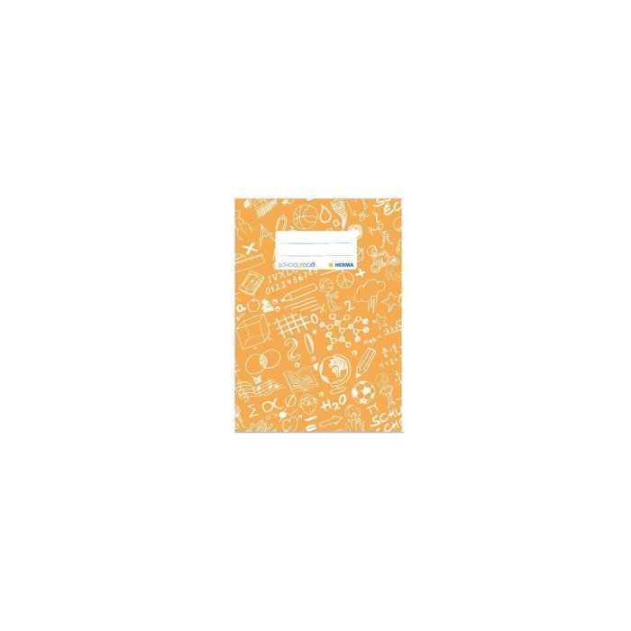 HERMA obal na zošity "Schoolydoo", A5, vyrobený z PP - oranžový