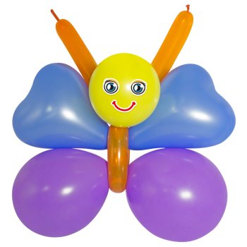 Folat Ballon Bastelset Schmetterling - 4 Stück