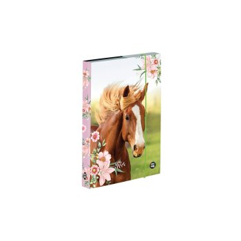oxybag Heftbox A5 Horse Flower