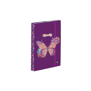 oxybag Heftbox A5 Butterfly purple