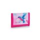 oxybag Detská textilná peňaženka so šnúrkou na krk - ružový kolibrík