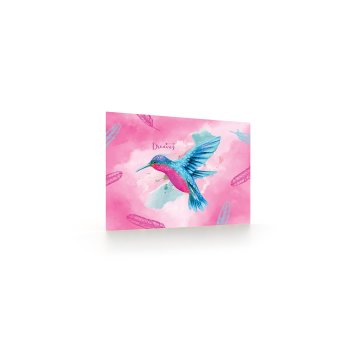 oxybag Schreibtischunterlage 60 x 40 cm Kolibri pink
