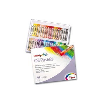 PentelArts olejový pastel PHN4, 36 ks v plastovom...