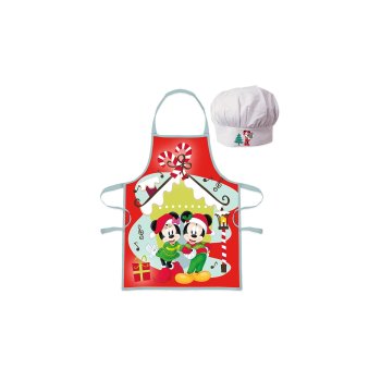 Kochschürzen Set Minnie & Mickey Mouse Weihnachten