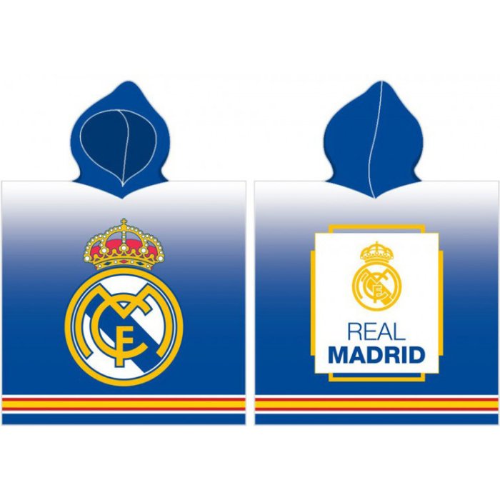 Strandponcho Handtuchponcho Real Madrid