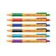 Druck-Kugelschreiber - STABILO pointball - 6er Pack - mit 6 verschiedenen Farben