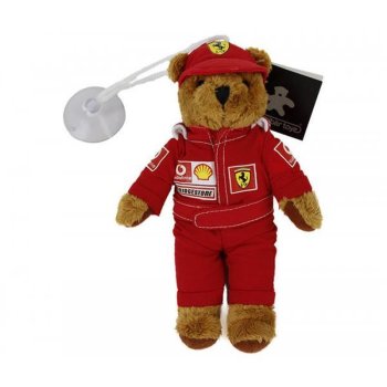 Ferrari - plyšový medveď s prísavkou