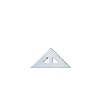 SAKOTA trojuholník 45°, 16 cm, s ryskou