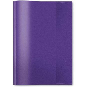 HERMA Heftschoner, DIN A4, aus PP, violett transparent