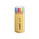 Fineliner - STABILO point 88 - 20er Pack Zebrui - 20 verschiedene Farben inkl. 5 Neonfarben