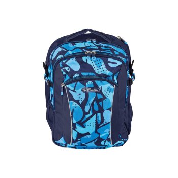 herlitz Ultimate školský ruksak / batoh - Camo Blue