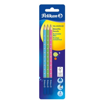 Pelikan Bleistift SILVERINO, Härtegrad: HB,...