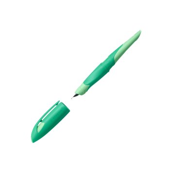 STABILO EASYbirdy 3D ergonomické školské plniace pero pre pravákov s hrotom pre začiatočníkov A - Wildlife Special Edition - zelené - vrátane bombičky