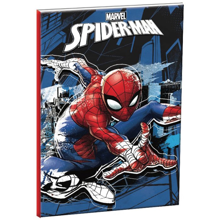 Javoli PDisney Poznámkový zošit B5, 40 listov, linajkový - Spiderman