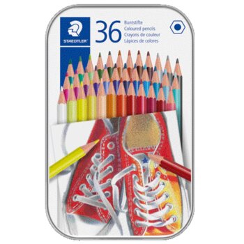 STAEDTLER 175 Buntstifte 36er Metalletui