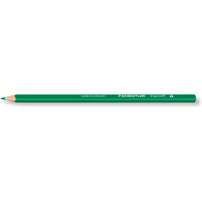 STAEDTLER ergosoft 157 - trojhranná samostatná farbička - zelená