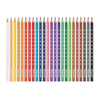Pelikan Dreikant-Buntstifte SILVERINO dünn, 24er Kartonetui