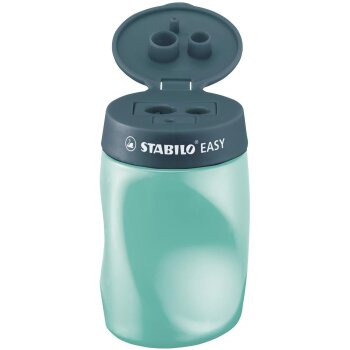STABILO EASYsharpener 3v1 - ergonomické strúhadlo pre ľavákov - petrolejové