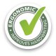 STABILO EASYsharpener 3v1 - ergonomické strúhadlo pre ľavákov - petrolejové
