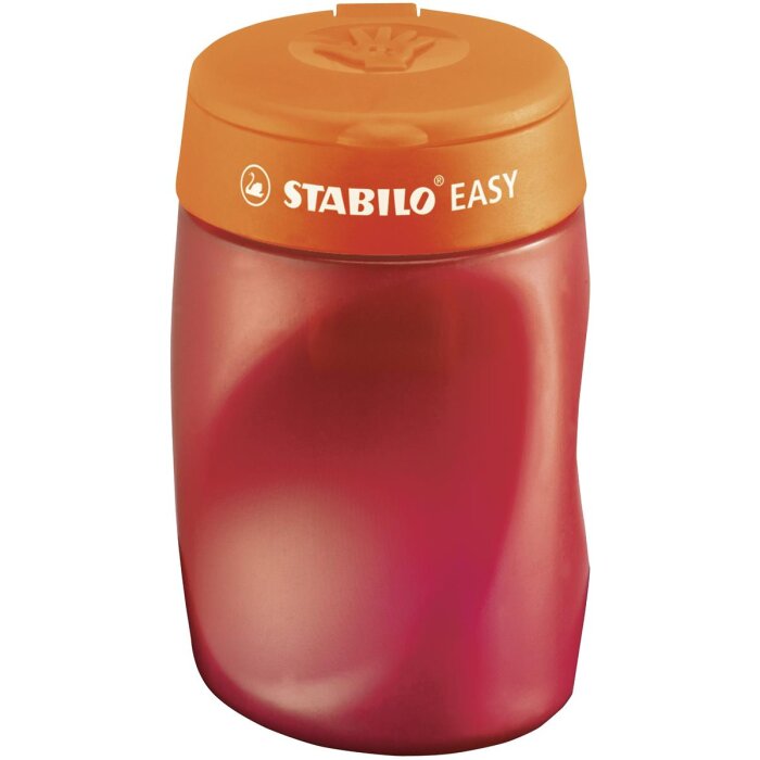 STABILO EASYsharpener 3v1 - ergonomické strúhadlo pre pravákov - oranžové