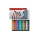 STABILO Pen 68 premium - fixky - Metal Box - 30 rôznych farieb