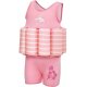 Konfidence Badeanzug Float Suit rosa/weiß 2 - 3 Jahre