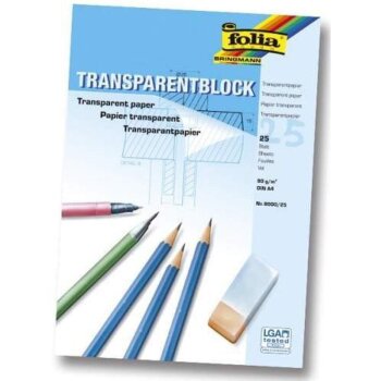folia priesvitné prekresľovacie papiere - blok -...