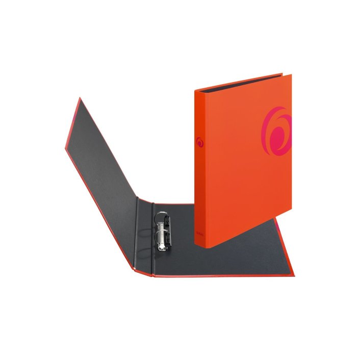 herlitz maX.file fresh colour - 2-krúžkový zakladač A4, 40mm - oranžový