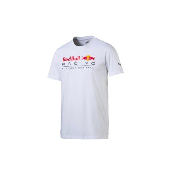 PUMA Red Bull Racing Logo Tee Light Puma White S