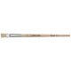 Pelikan Borstenpinsel 613 F, Gr. 16, unlackierter Holzstiel