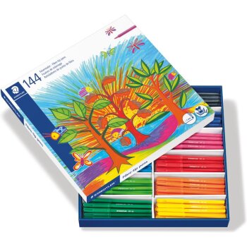 STAEDTLER Noris 325 Fasermaler 144er Klassensatz