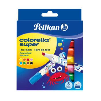 Pelikan colorella super fixky - skosený hrot - 8...