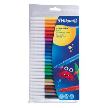 Pelikan colorella star triangular fixky - 24...