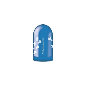 FABER-CASTELL Einfachspitzdose Jelly Mini, blau