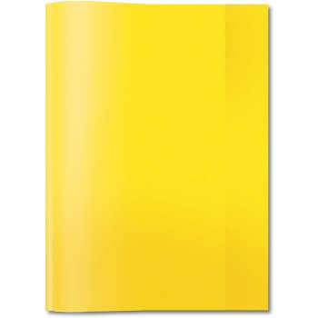 HERMA Heftschoner, DIN A4, aus PP, gelb transparent