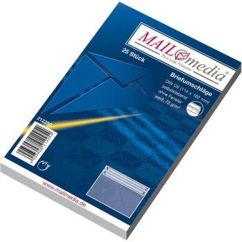 MAILmedia Briefumschlag Offset weiß, C6, ohne Fenster