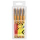 Tintenroller - STABILO worker+ - fein - 4er Pack - grün, rot, blau, schwarz
