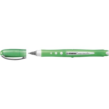 Tintenroller - STABILO worker+ colorful - medium - Einzelstift - grün