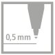 Tintenroller - STABILO worker+ colorful - medium - Einzelstift - rot