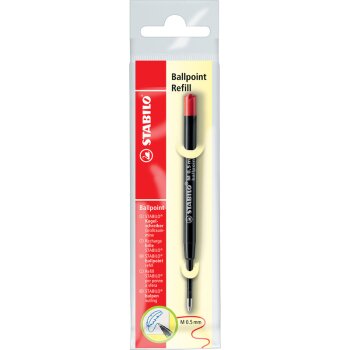 STABILO Ballpoint Refill rot
