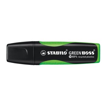 Umweltfreundlicher Textmarker - STABILO GREEN BOSS -...