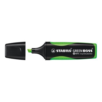 Umweltfreundlicher Textmarker - STABILO GREEN BOSS -...