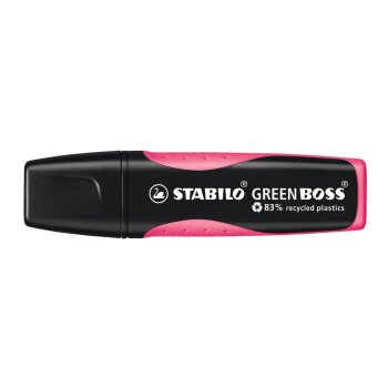 Umweltfreundlicher Textmarker - STABILO GREEN BOSS -...