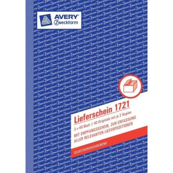 AVERY Zweckform Formularbuch...