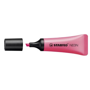 Textmarker - STABILO NEON - Einzelstift - pink
